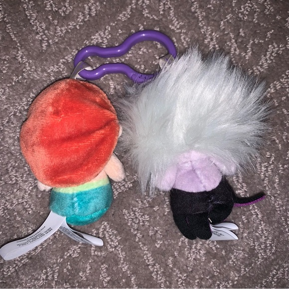 Disney Toys Hallmark Itty Bitty Clippy Disney Little Mermaid Ariel